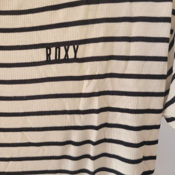 Roxy Ribbed  Striped Tee - Picture 3 of 7